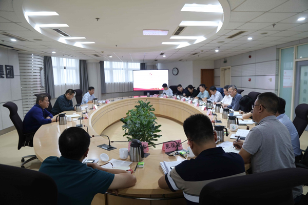 市国资委党史学习教育第三督导组到山东pp电子模拟器集团督导理论学习中心组专题学习