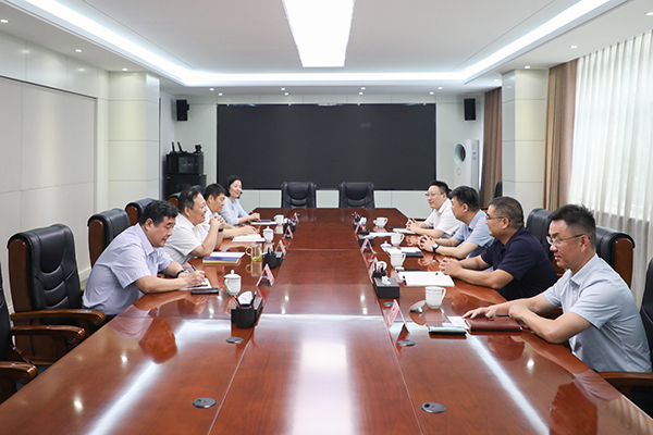 山东pp电子模拟器集团孙冠军董事长一行赴天桥区拜访交流