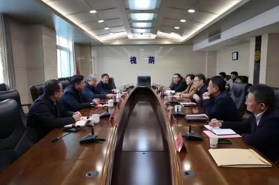 深化政企对接 共谋发展新篇 | 山东pp电子模拟器集团领导一行赴槐荫区座谈交流